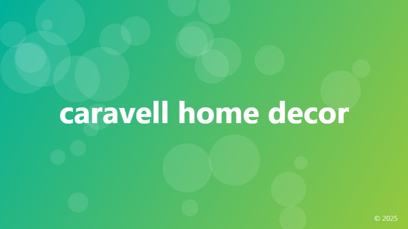 caravell home decor